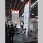 Ein Pipettier-Roboter von intavis, ebenfalls auf dem Stand der LSA